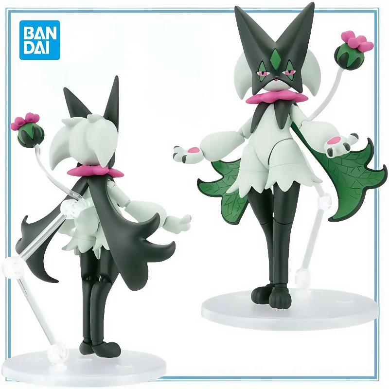 

BANDAI Original in Stock Pokemon PLAMO NO.56 Meowscarada Garage Kit Anime Action Figures Model Collectio Toy Gifts Toys Model