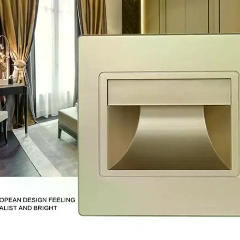 Footlight With Human Motion Sensor Recessed Step Light Night Light Stair Light
