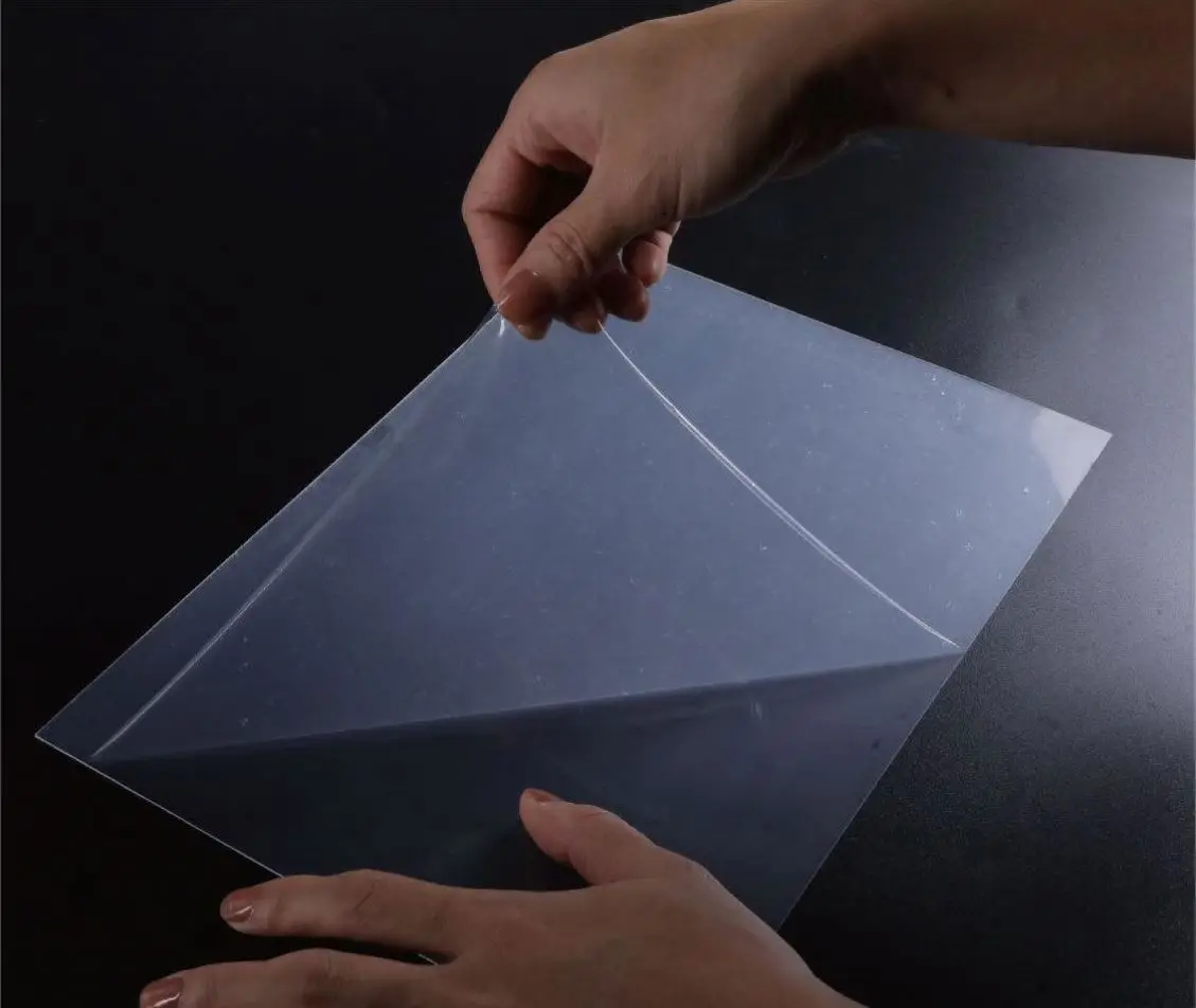 1mm Transparent Hard Plastic Sheets 4x8 PET Sheet for Screen Printing 1 Ton