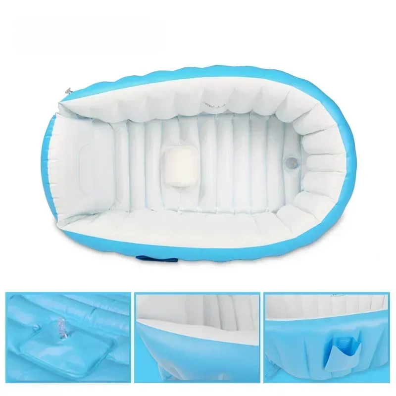 inflatable bathtubs, large-sized thickened non-adult swimming pools, baby water basins