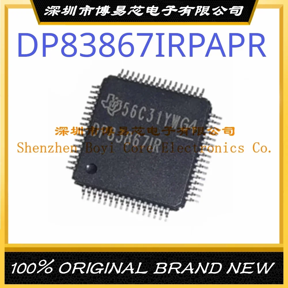 

DP83867IRPAPR Package HTQFP-64 New Original Genuine