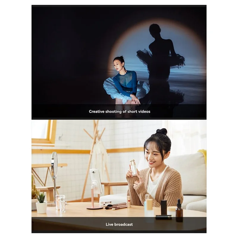 

【СОВЕРШЕННО НОВАЯ】Фотологическая лампа, прожекторная трубка, линза Френеля, 5-кратный яркий оптический зум для художественного моделирования и фотографии Spo