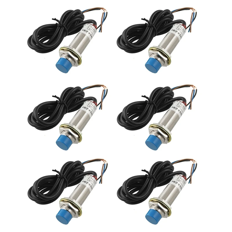 Promotion! 6X LJ18A3 - 8-Z / BX DC6-36V 8 Mm Tubular Inductive PROXIMITY Sensor Switch Detector NPN