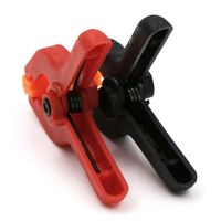 1Pc/10Pcs Woodworking Tools Spring Clamp Nylon Toggle Plastic Hand Vise DIY 2 inch Joinery Clips Woodwork Immobilization Collet