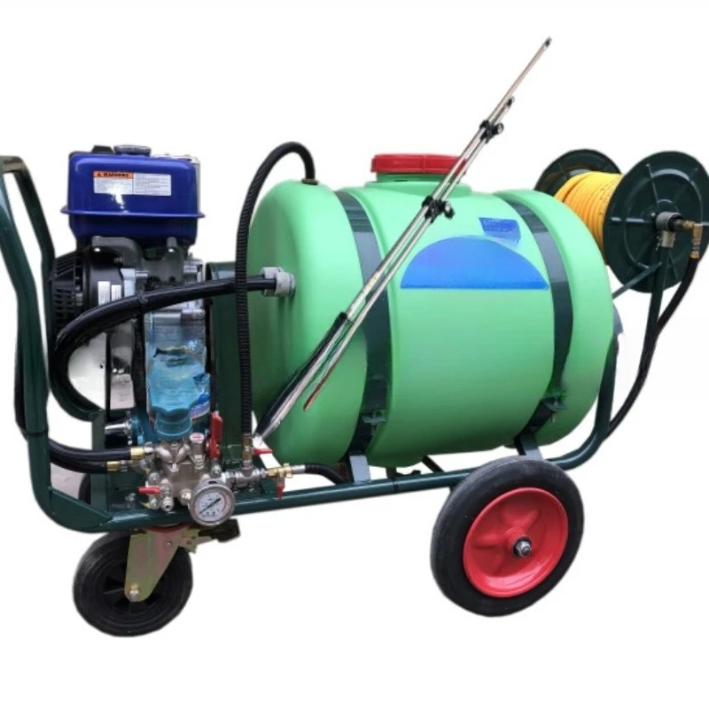 

Hand-push garden sprayer, agricultural orchard spraying high-pressure drug truck 16 liters