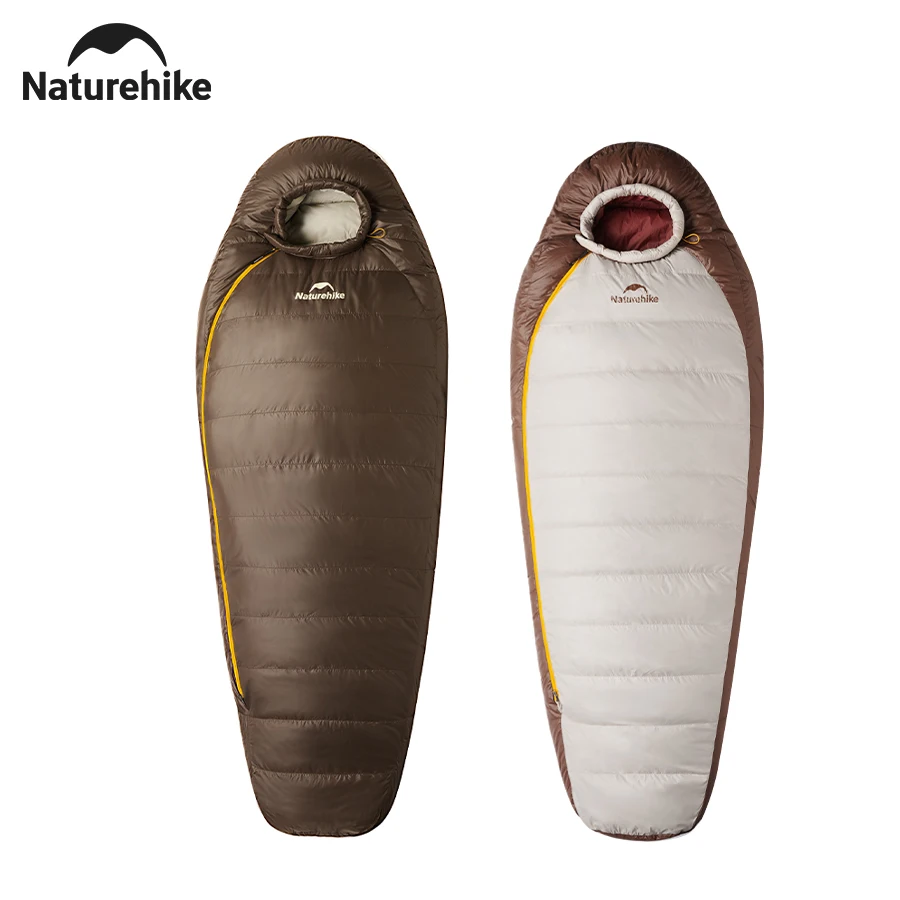 Naturehike Camping Sleeping Bag Winter Snow Bird Ultralight Duck Down Sleeping bags Camping Equipment Hiking Climbing Keep Warm