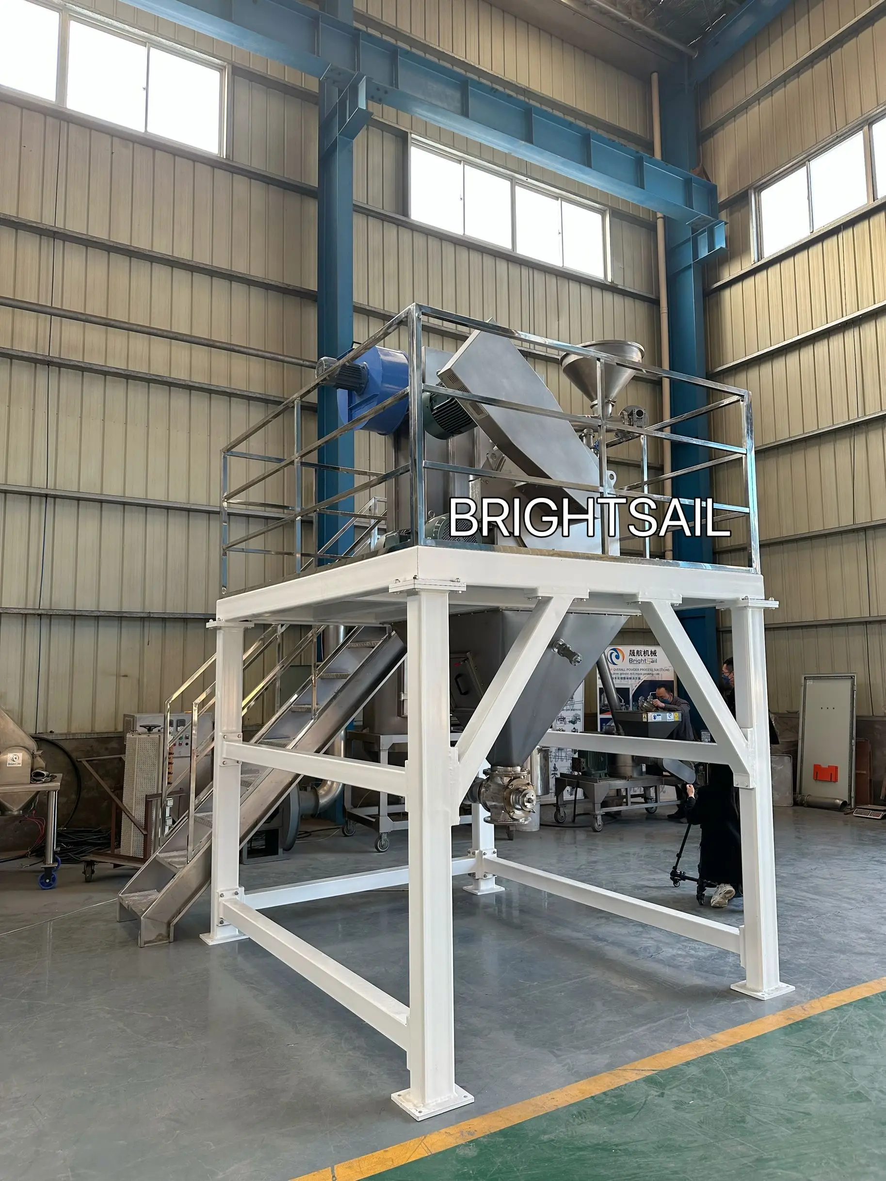 เครื่องบดเครื่องเทศแบบหมุดรุ่นไบรท์เซลล์ ปี 2025 สำหรับเมล็ดผักชีฝรั่ง รุ่นห้องกว้าง