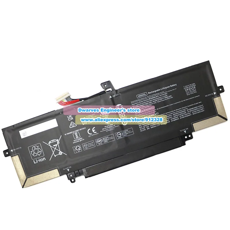 New HK04XL Battery HSTNN-IB9J 7.7V 54Wh/78Wh for EliteBook X360 1040 G7/G8 119Y7EA 1P6S9UT 229N8EA 8WA61AV 3A3E5PA 401L5EA W10P