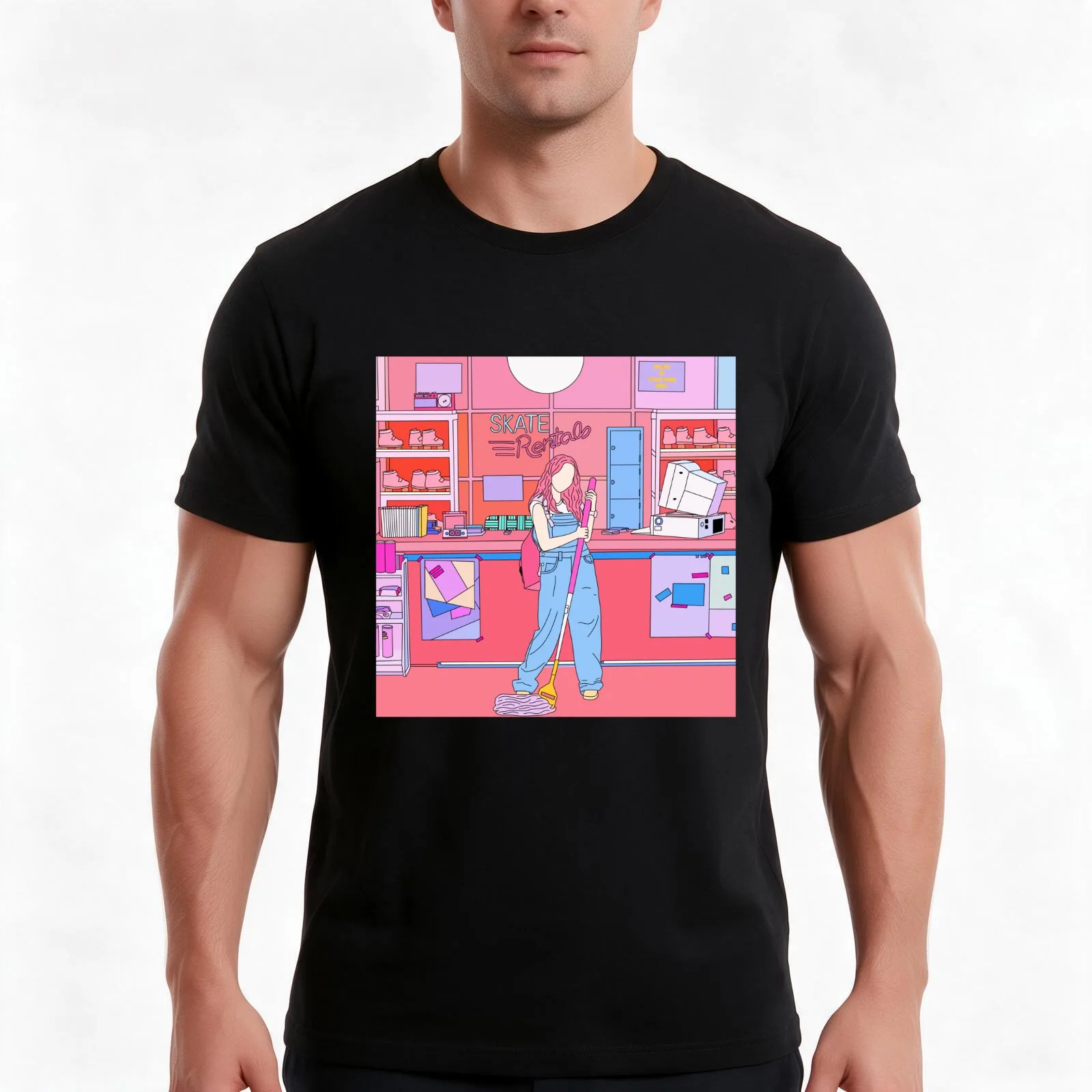 LOONA VIVI EVERYDAY I LOVE YOU T-Shirt, Summer Casual Cotton Tee, Oversized Streetwear Tops, Vintage Graphic Print, 100% Cotton