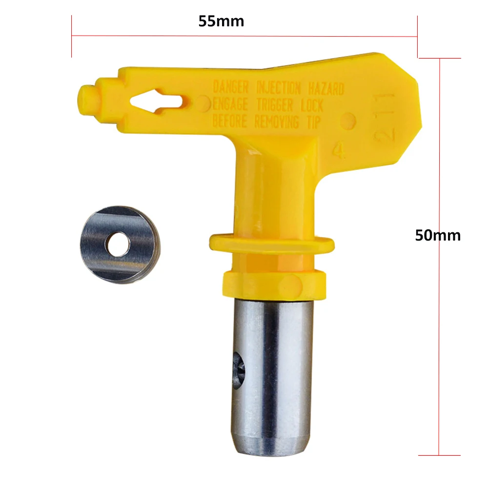 Инструмент для аэрографа, профессиональный электрический безвоздушный распылитель высокого давления, наконечник, износостойкие аксессуары для сопел