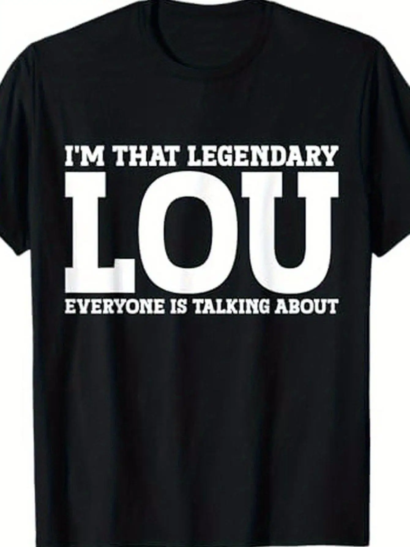 نمط مضحك "I'm That Legendary Lu"، زي عطلة عيد الشكر في الهالوين، قابل للغسل في الغسالة، قماش غير قابل للسحب #1