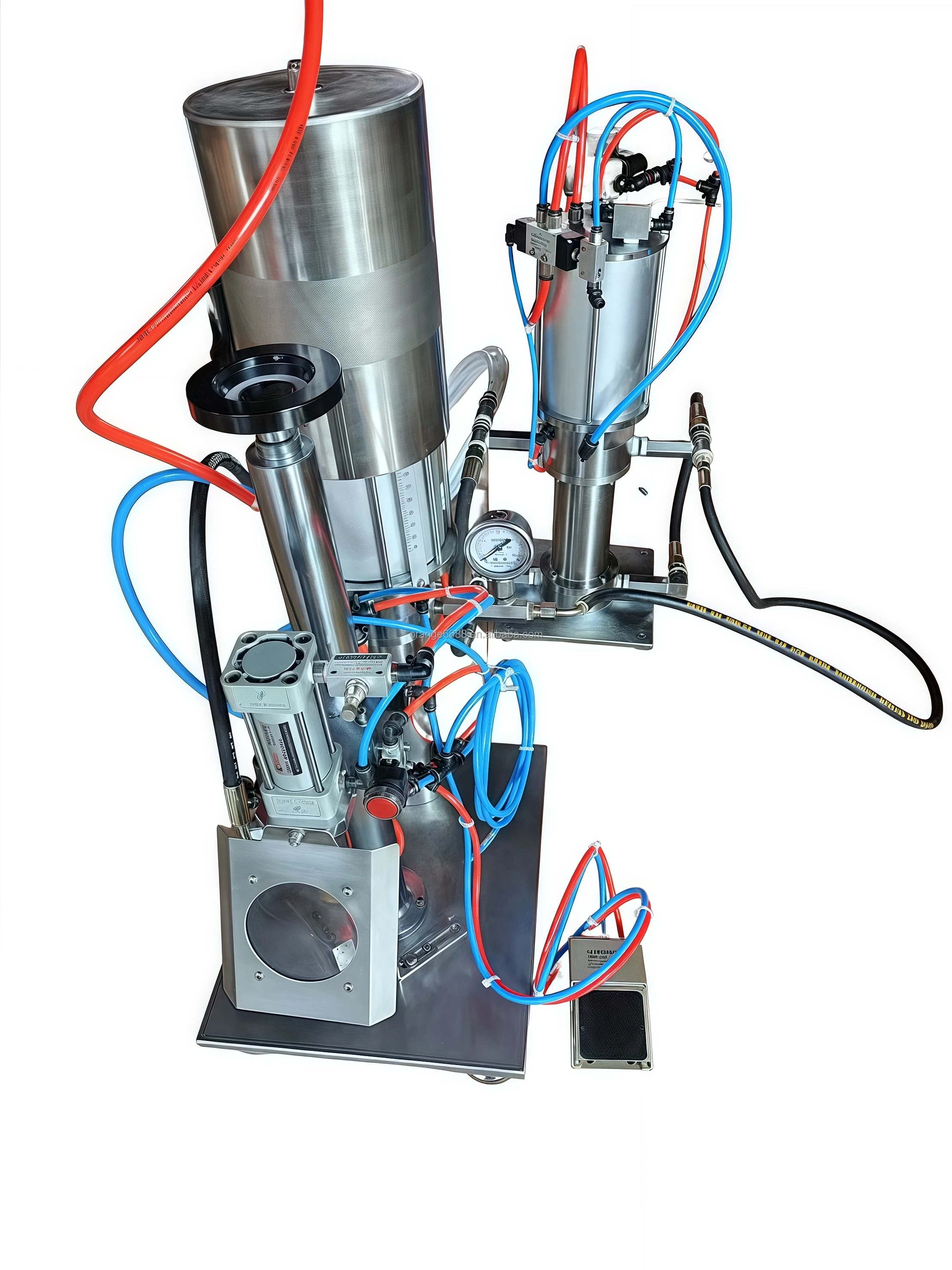 Fast Shipping Portable Small Pneumatic Aerosol Gas Filling Machine