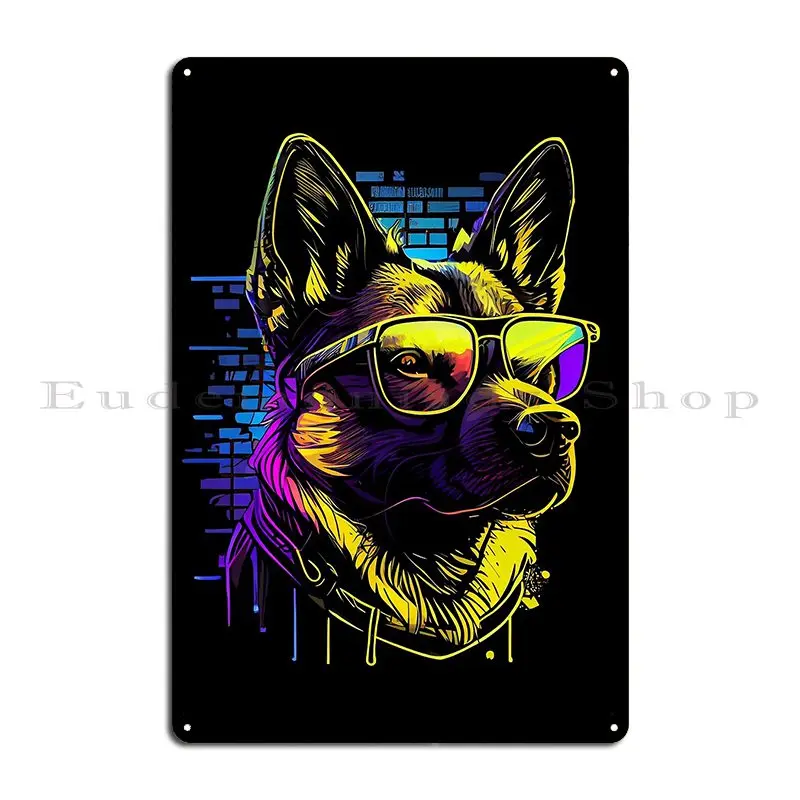 Belgian Malinois Dog Breed Malinois Lovers Artfeel1 Metal Sign Club Party Club Bar Designer Wall Plaque Tin Sign Poster