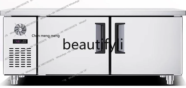 

Z189 Коммерческий холодильник с морозильной камерой, плоская морозильная камера, консоль для хранения свежести, кухонный холодильный верстак