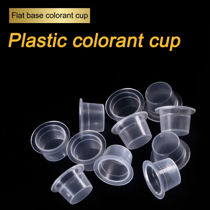 100pc S/M/L Plastic Disposable Microblading Tattoo Ink Cups Permanent Tattoo Makeup Pigment Clear Container Accessory WSPJ04