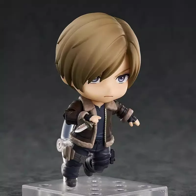Resident Evil 4 Remake 2337 Leon S Kennedy Nendoroid Q Version Action Figure Anime Model Toy Desk Decor Gift Collectible view 4