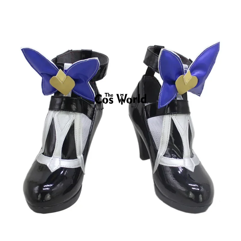 A Always Night's Dream Fischl Games Customize Cosplay High Heels Shoes Boots