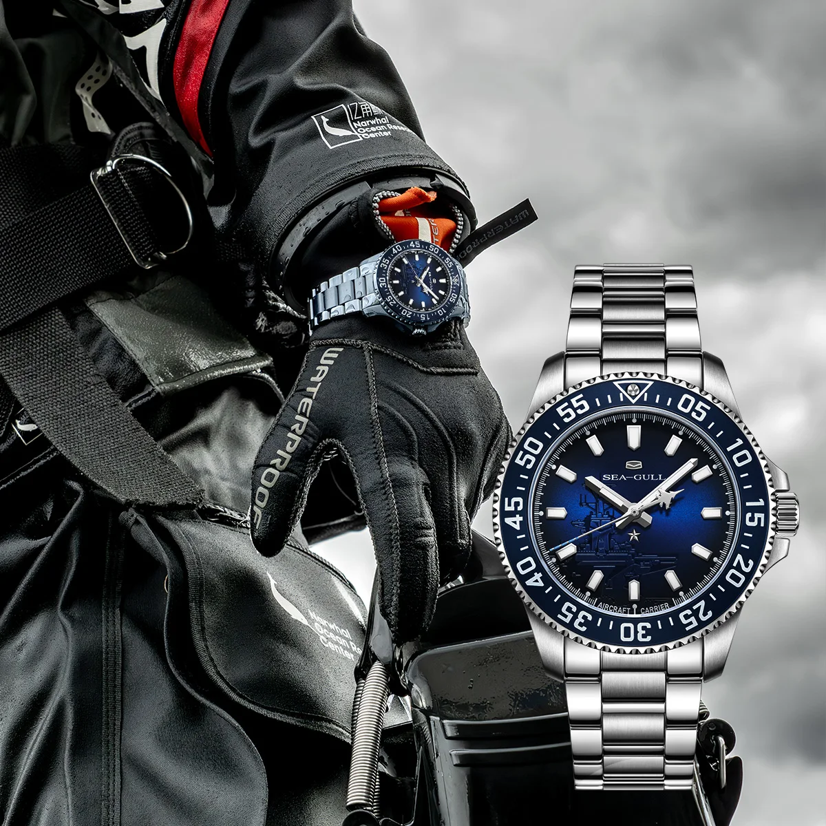 ساعة غوص سيجول للرجال، ساعة مي - مراجعة Luxury Watch Store وسعره