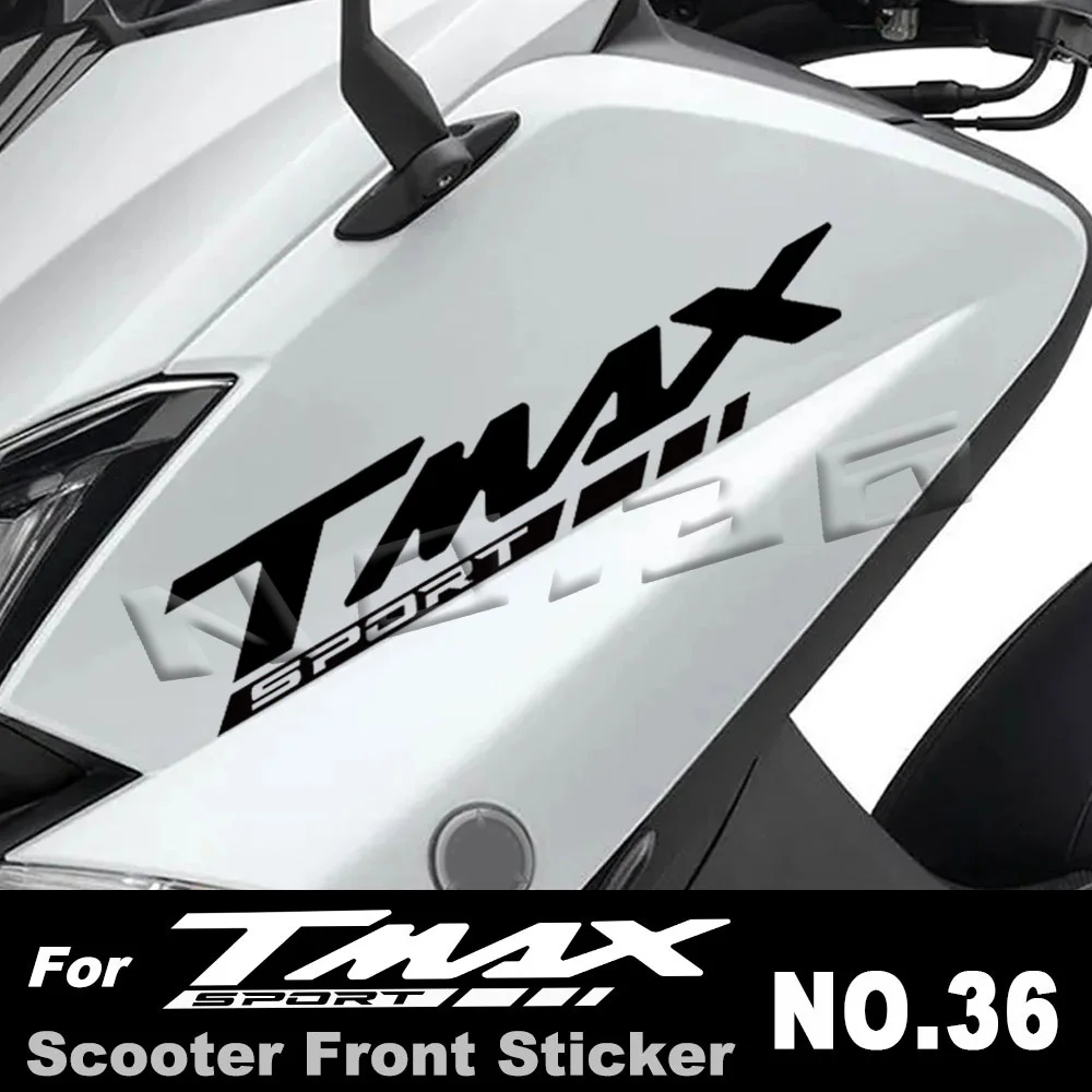 For TMAX 500 530 560 Tmax560 Motorcycle Scooter Stickers Front Fairing Stripe Decals Accessories Waterproof