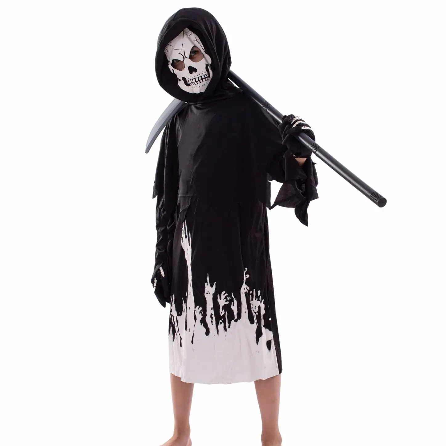 Halloween Masquerade Children's Horror Death Luminous Clothing Cos Devil Stage Children's Performance  Clothing