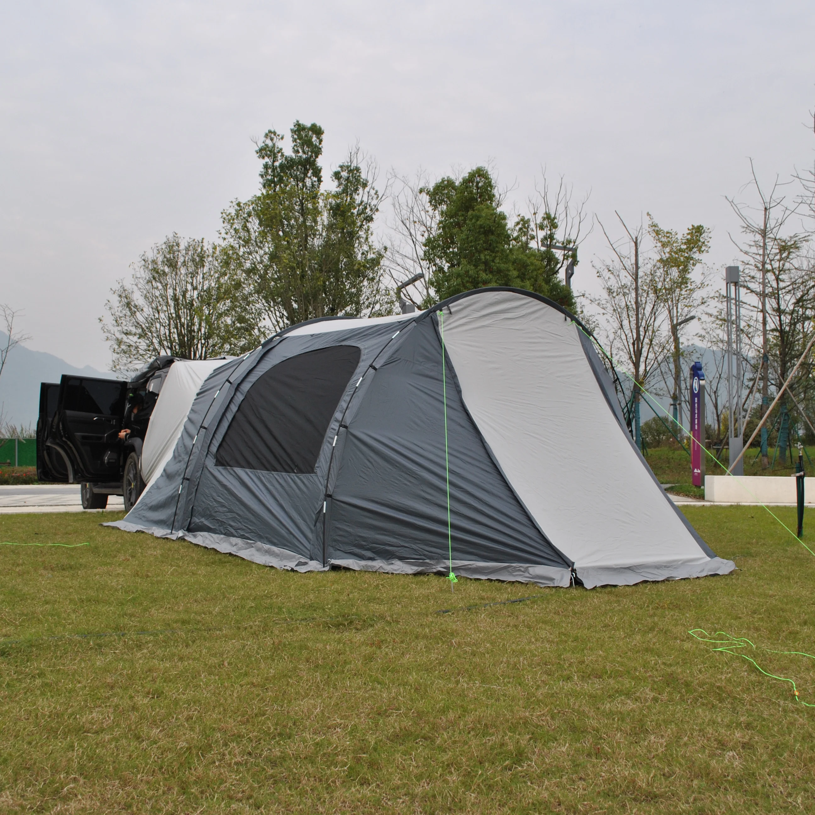 CZX-470 Multi-use car tent,6 Person family 5M Durable Touring Car Foxwing tent,car awning tent,camper trailer tent