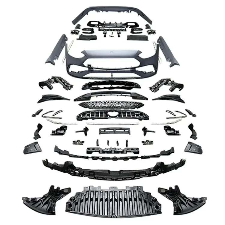 

W206 Upgrade to C43 Style Body Kits for C Class W206 2021-IN Auto Body Parts Front Bumper Grille