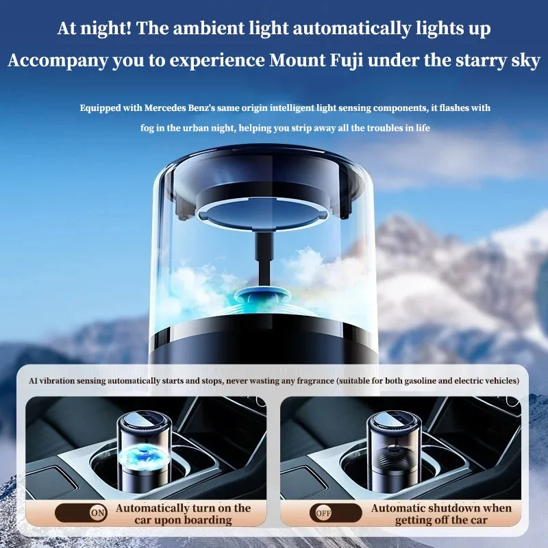 

Автомобильная ароматерапия Cloud View Автомобильные духи Автомобильный парфюмерный диффузор аромат для мужчин