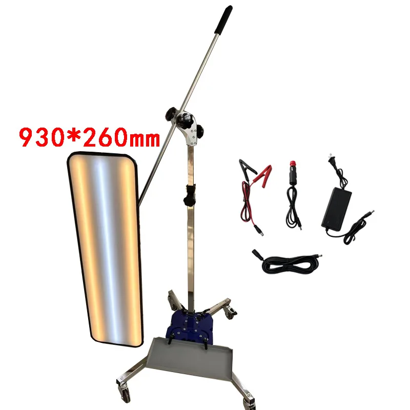 

Floor Bracket Pdr Led Lamp Dent Detection Light 6-color Adjustable Shelf Light For Car Dent Repair Tool