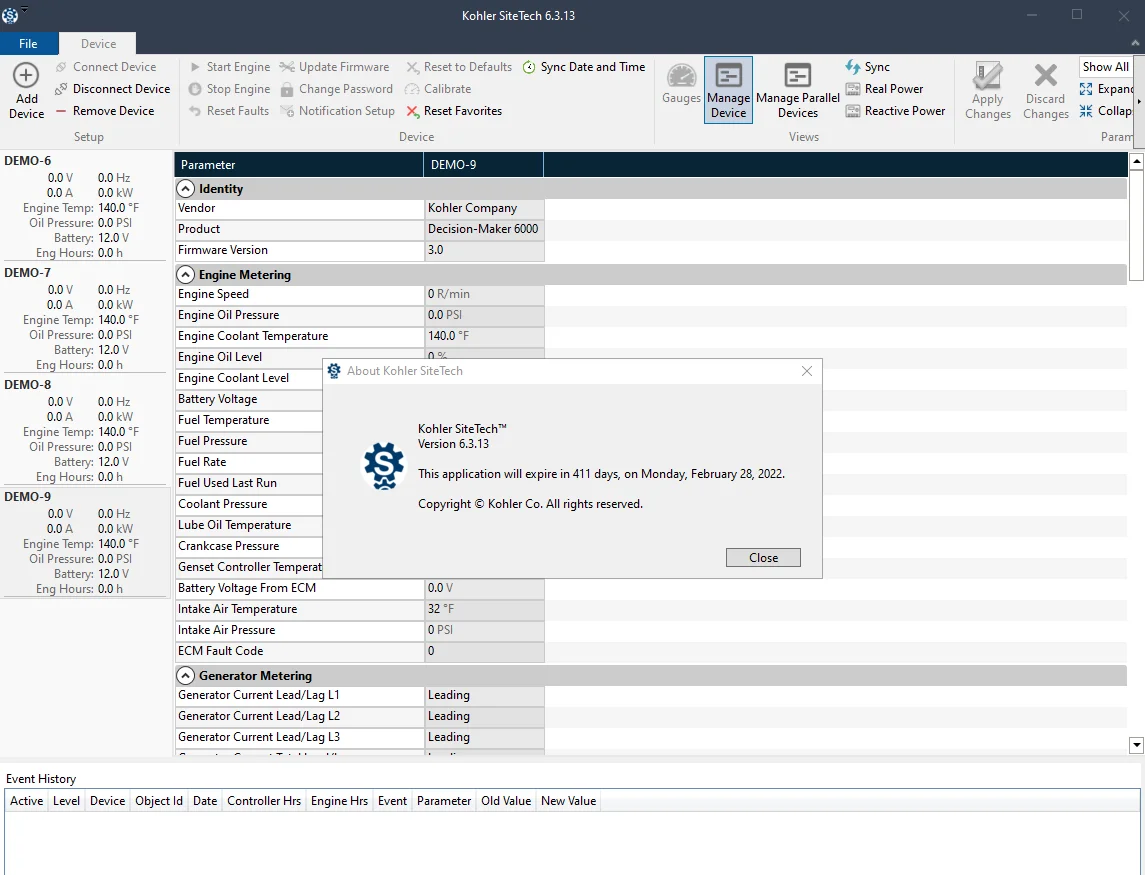 AutoDVD KOHLER SITETECH 6.3.13+Device Access Codes