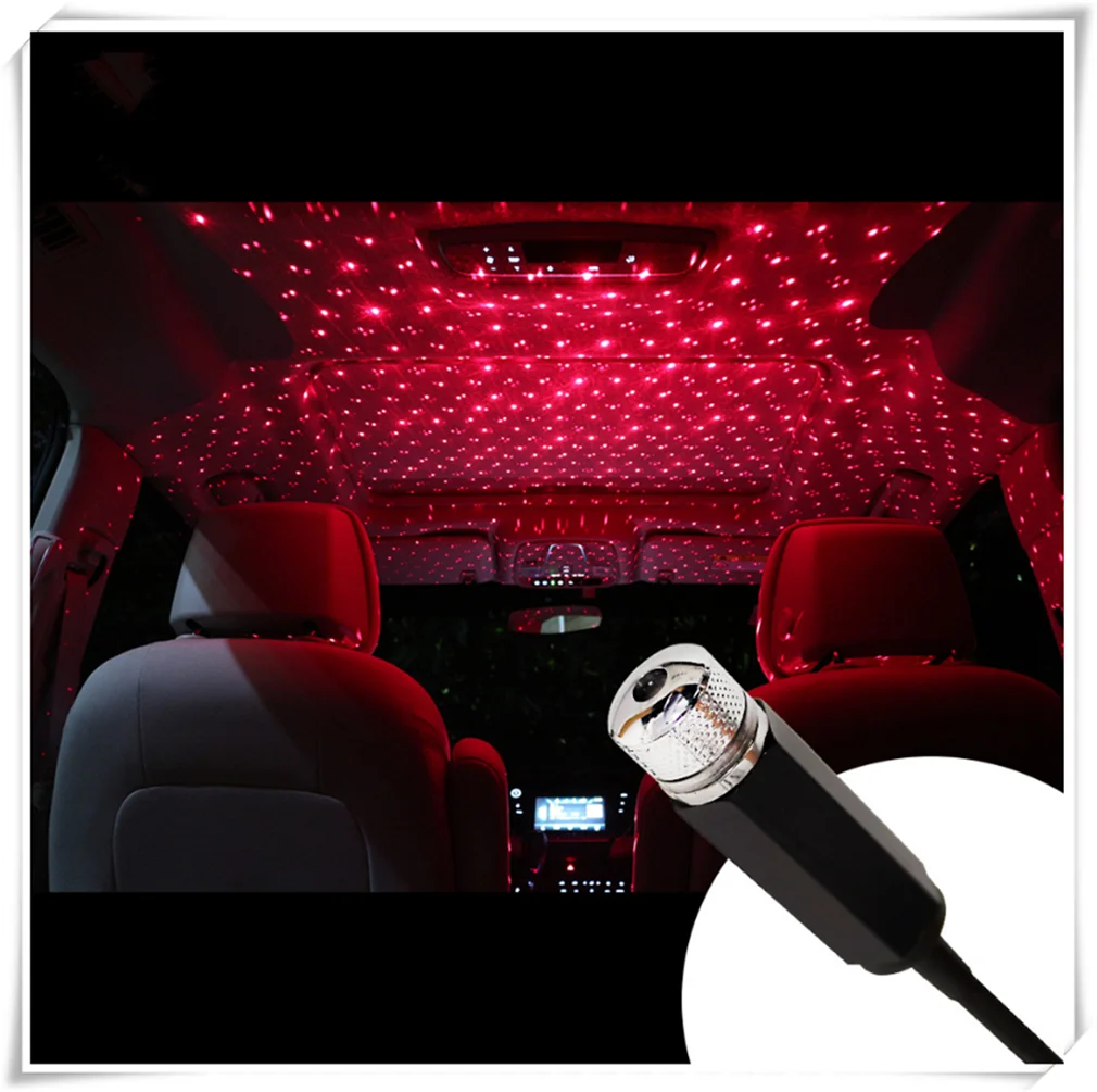 LED Car USB Atmosphere Lamp Decoration Light Accessories for Volkswagen vw Touareg2 GolfA5 GT Touran 1.4 Fox 1.2