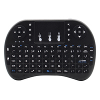 I8 Backlit Mini Wireless Keyboard English Russian Arabic Spanish 2.4G Air Mouse Remote Control Touchpad for Android TV Box PC
