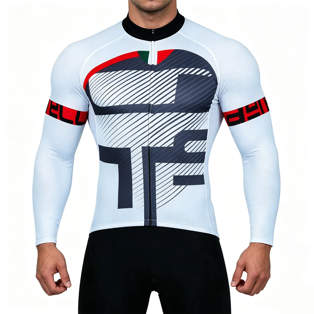 2027 Pro Team Winter Thermo-Fleece Radsport-Trikot-Set Langarm Fahrradbekleidung MTB Bike Wear Maillot Ropa Ciclismo Radsport – Detail 8