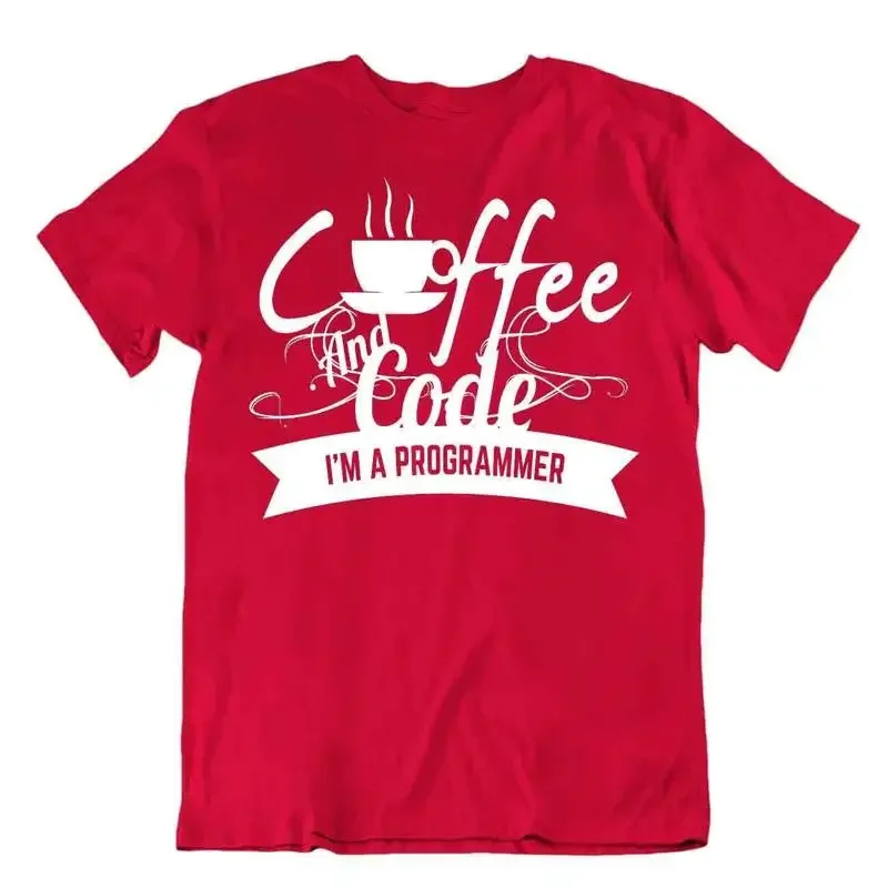 Cool Programmer T Shirt Networking Coffee Code Tshirt Apparel Gift Tee