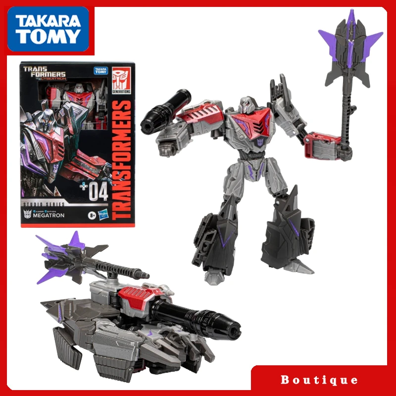 In Stock Transformers Toys Studio Series Gamer Edition SSGE-04 Megatron Action Figures  Classic Gifts Hobbies Collectible