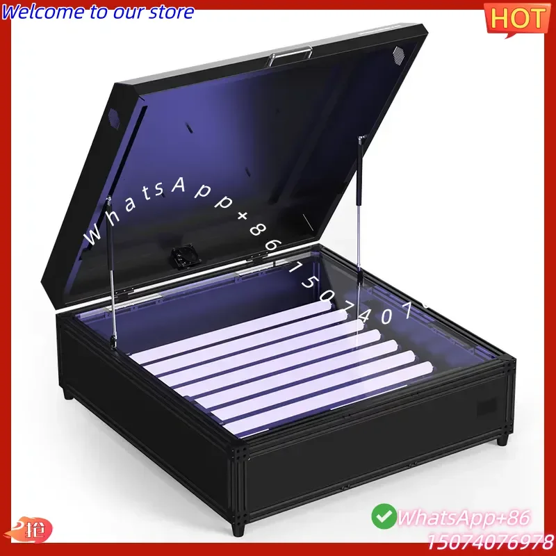 2026 PioCreat KC-01 UV Curing Machine to Make Super Channel Letter Face Efficient Curing No Yellowish Dot No Crack for