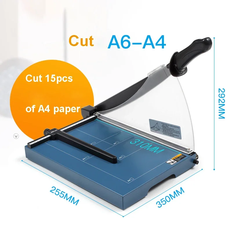 Imagem -02 - Cortador de Papel Manual Guilhotina a4 Aparador de Papel Cortador Especial de Casa e Escritório Máquina de Corte de Papel