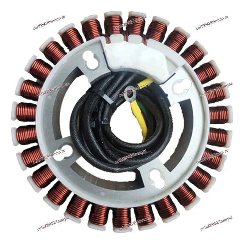 

DC24/48/60/ 72V 3KW5KW Range Extender Generator Stator Coil, Parking Generator Built-in Motor Stator