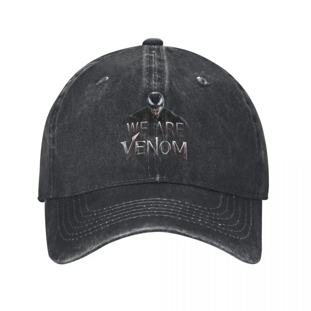 Gorra de béisbol clásica Venom We Are Venom Big Grin, gorra vaquera desgastada Unisex, gorra Snapback para actividades al aire libre, gorras de regalo