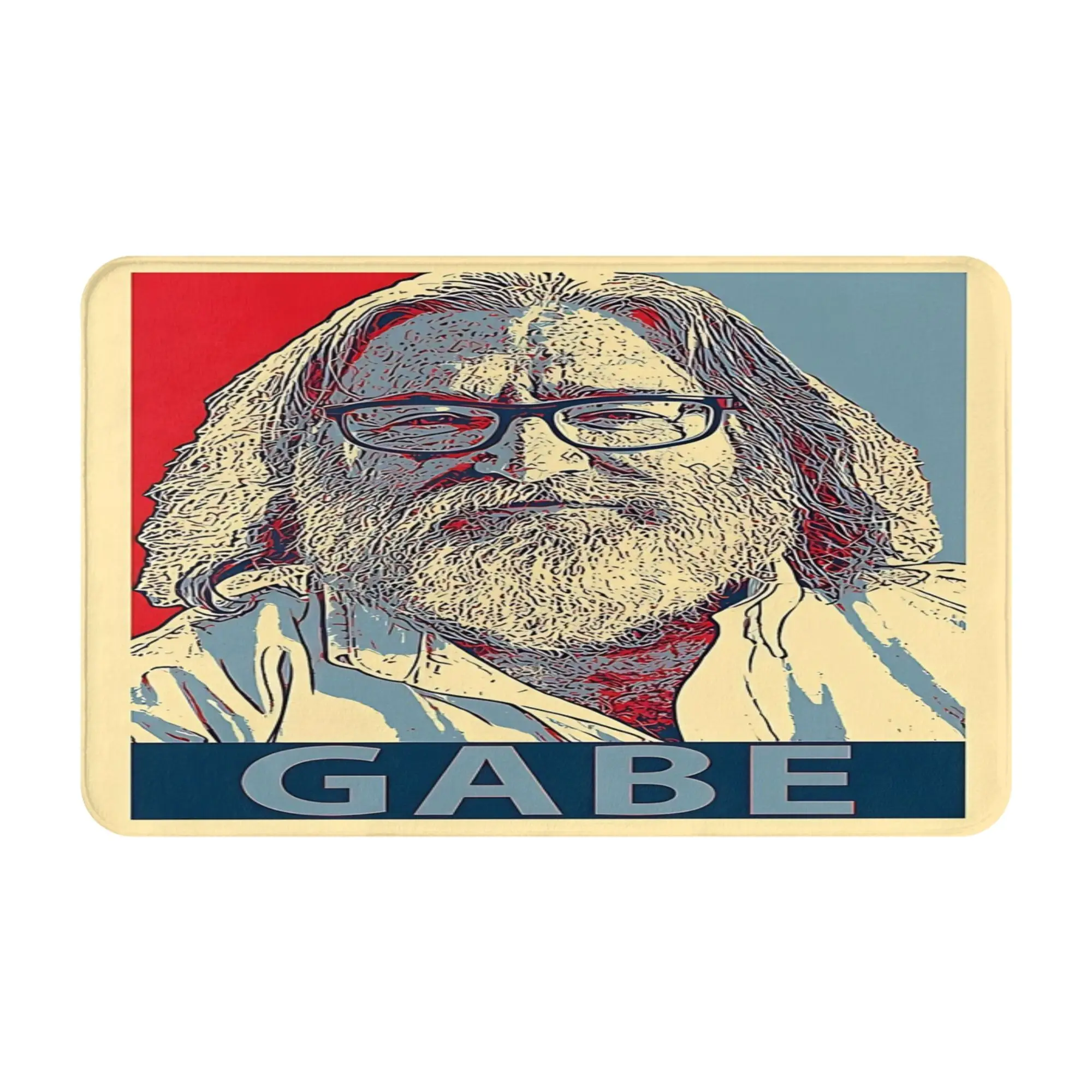 Gabe Newell Doormat Bath Kitchen Mat cs go Decoración lavable para el hogar