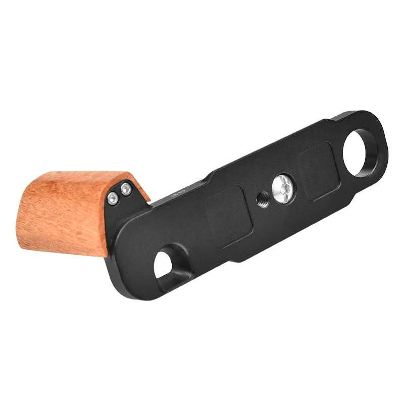 Placa base de madeira em forma de L VLOGMAGIC para câmeras de filme Nikon F3 F3HP F3T F3AF