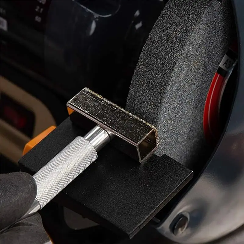 A74E-Diamond Grinding Wheel Dresser Diamond Grinding Wheel Corrector Set Kit Desktop Grinder Grinding Wheel