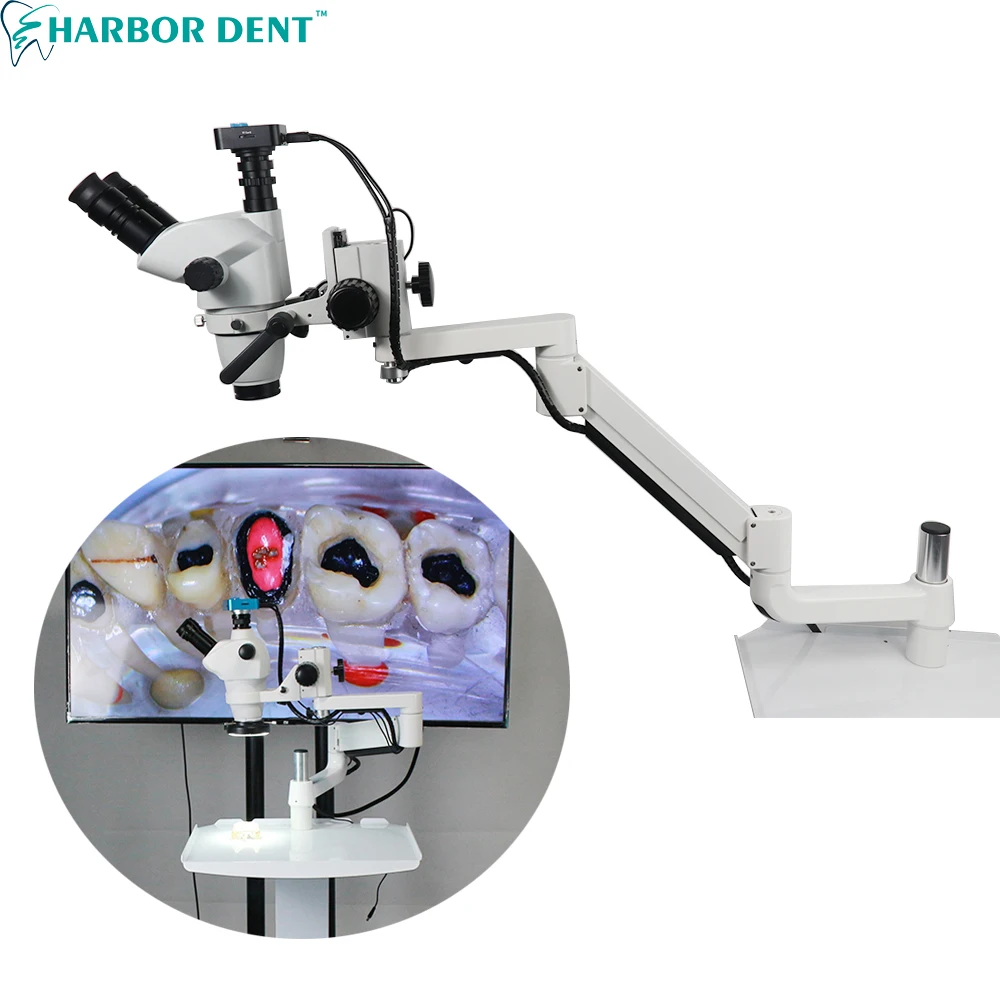 Hot Sale Chair Operating Surgical Endodontic Oral Microscope with Camera