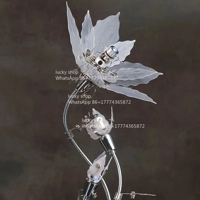 

Механический конструктор «Весеннее равноденствие»: Модель «Красная паучья лилия» — подарок для девочки