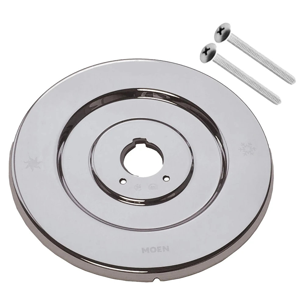 

Easy Installation Shower Plate Bathroom Bathroom Shower Plate 6.9 Inches Replacement Cover Plate 6.95 Inches Diameter