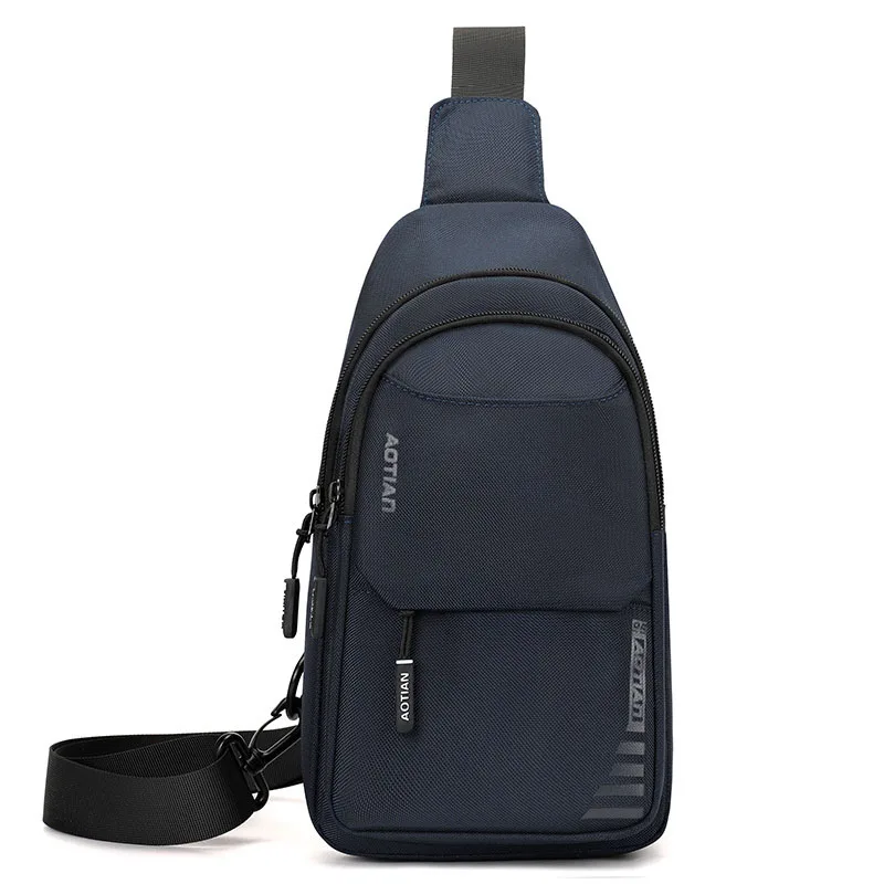 Sling Bags for Men Large Capacity Man Chest Pack Casual Travel Unisex Crossbody Bags Storage Shoulder Bag Student Backpacks