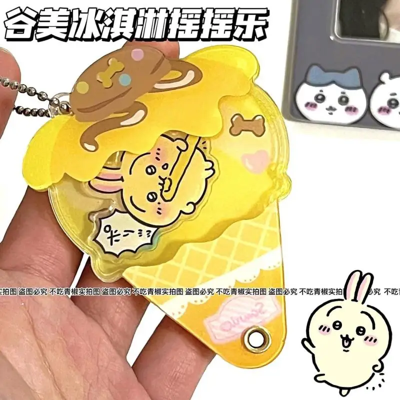 Kawali Sanrio Chiikawas Cinnamoroll Pompompurin Pendant Keychain Ice Cream Styling Bag Decoration Accessories Cute Girls Toys