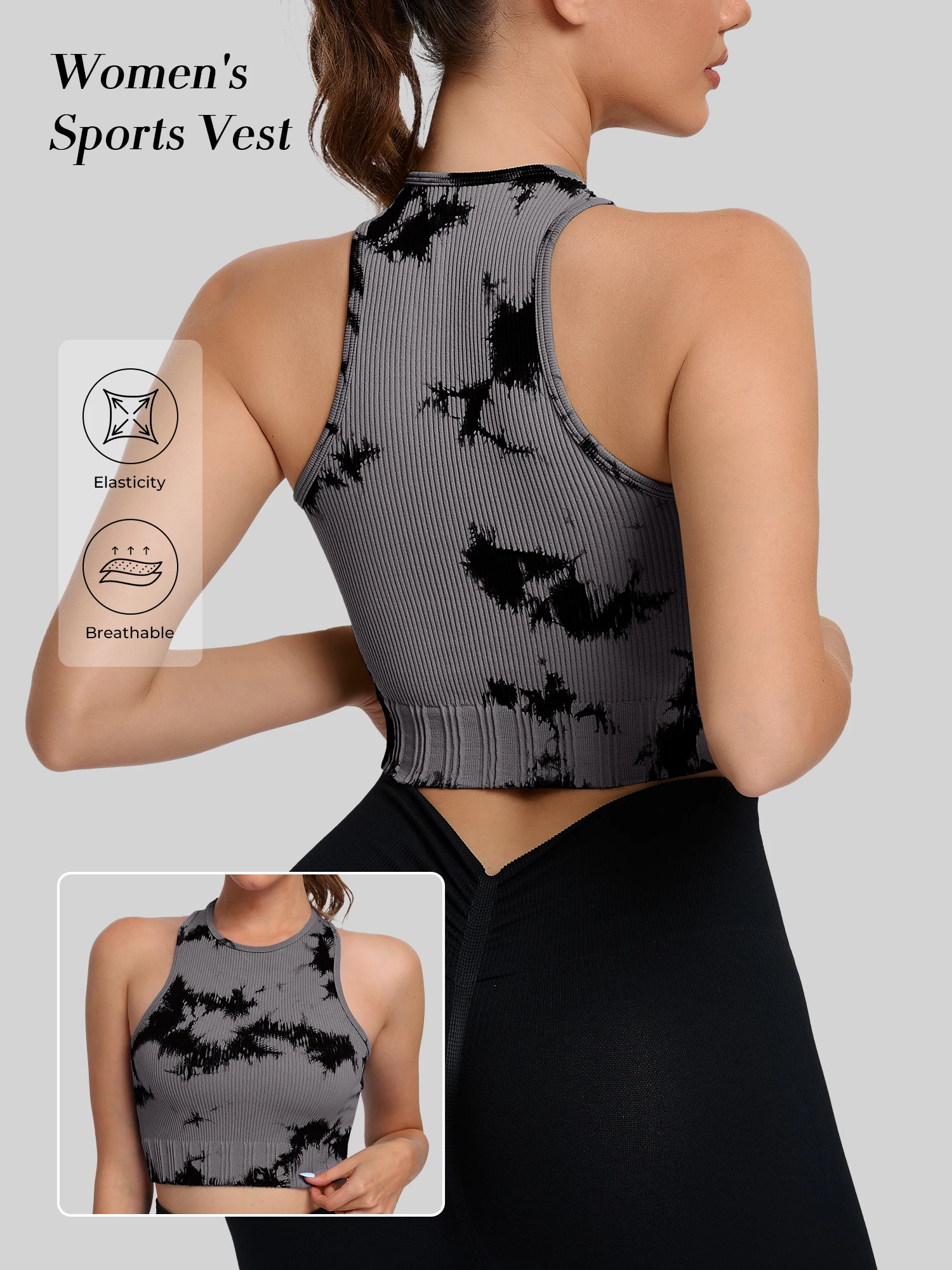 

Женский жилет для йоги, женский топ для фитнеса, женский спортивный топ, женский топ для бега