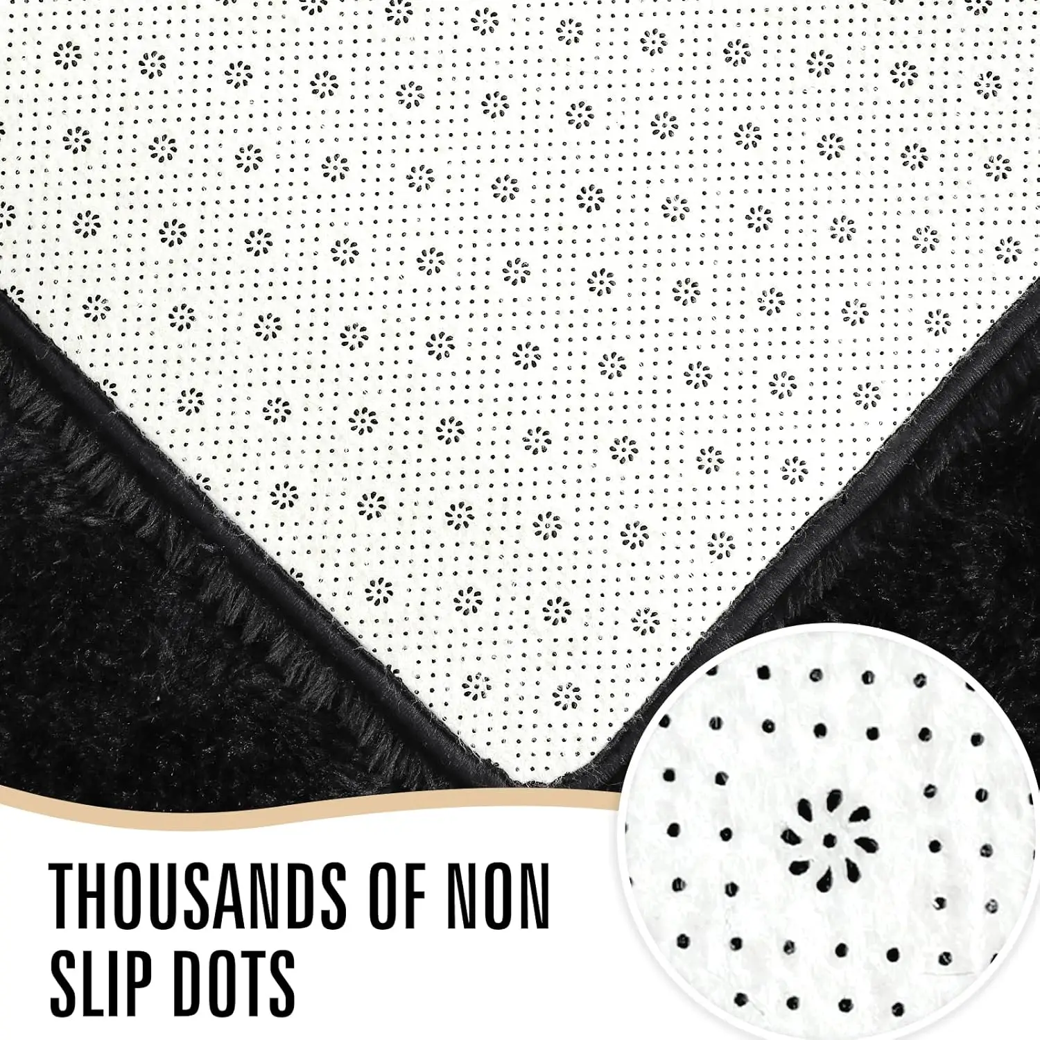 سجادة منطقة حديثة ناعمة منفوشة لتزيين المنزل سجادة كبيرة الحجم لغرفة النوم وغرفة المعيشة للأطفال الصغار