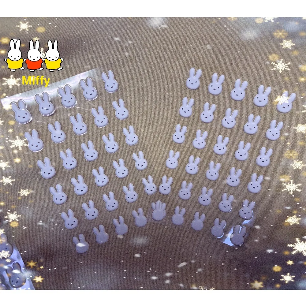 

Милые наклейки Миффи: креативные мультяшные стикеры с кроликом Миффи, объемные пенопластовые наклейки, высококачественные декоративные стикеры с мультяшными персонажами