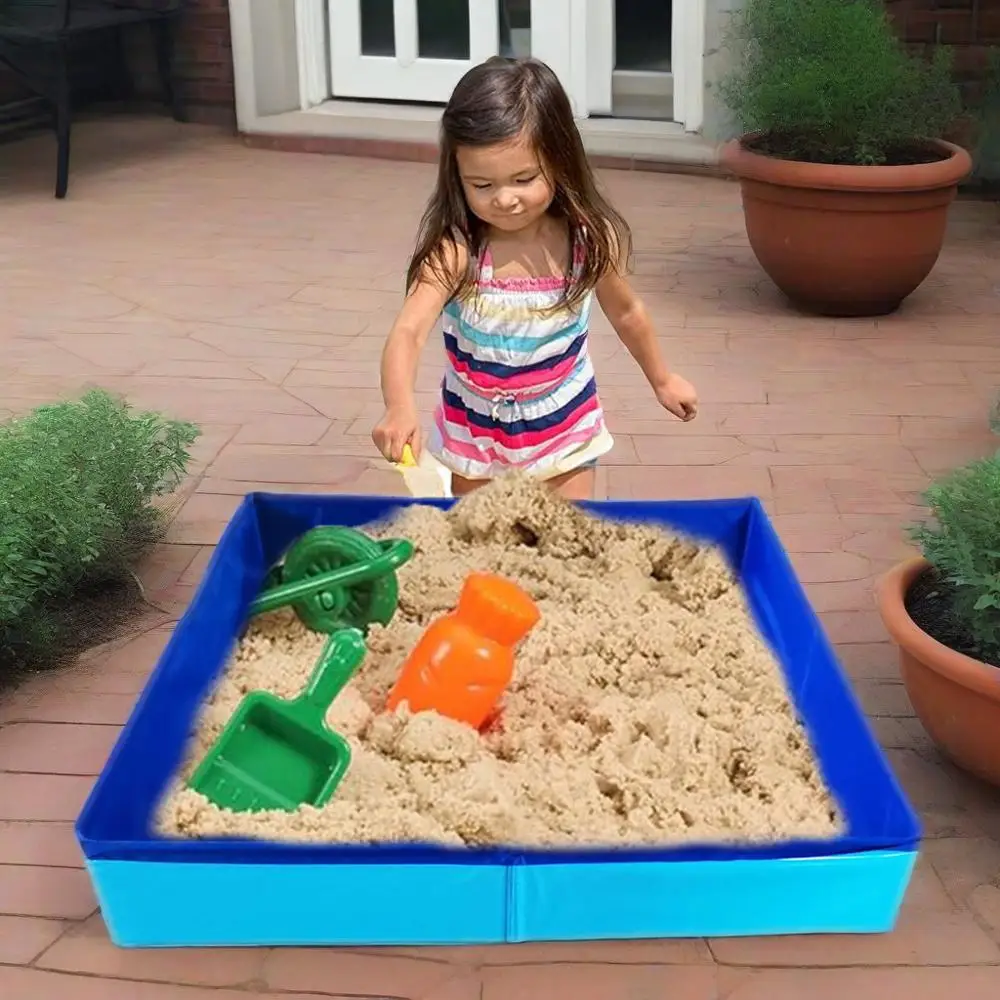Sandkasten für Kinder, sensorisches Spielzeug für Jungen und Mädchen, Kinder, Kleinkinder, Sandschloss-Spielzeug für Strand, Reisen, Kinder, Sandtisch, Alter 3–12